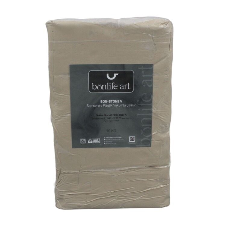 BONSTN V  Stoneware Vakum Çamuru 10 Kg