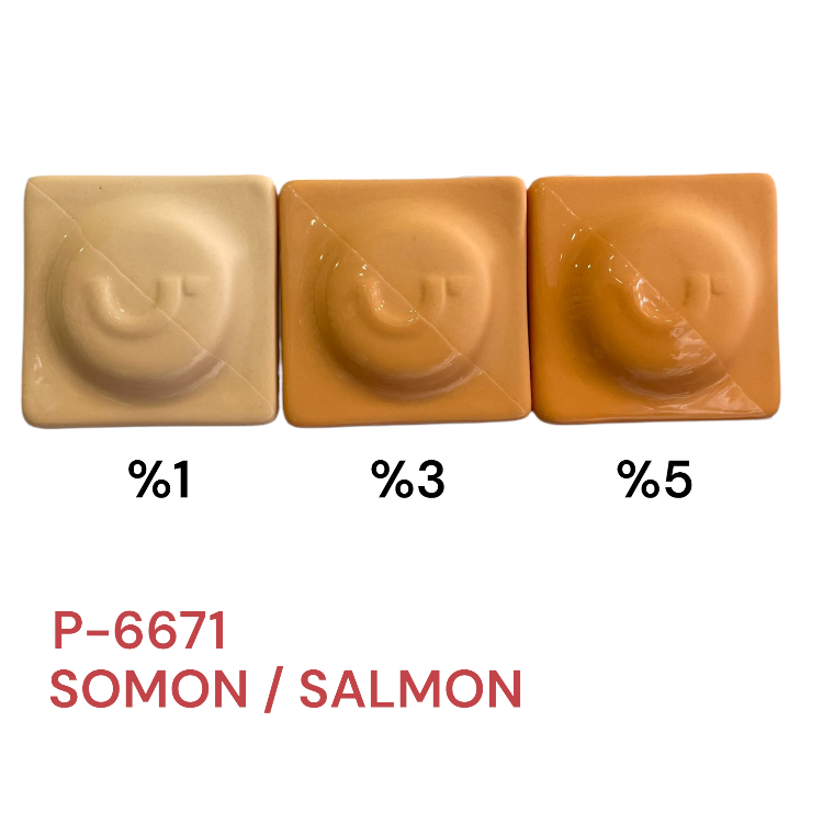 P6671 Somon Porselen Döküm Çamuru