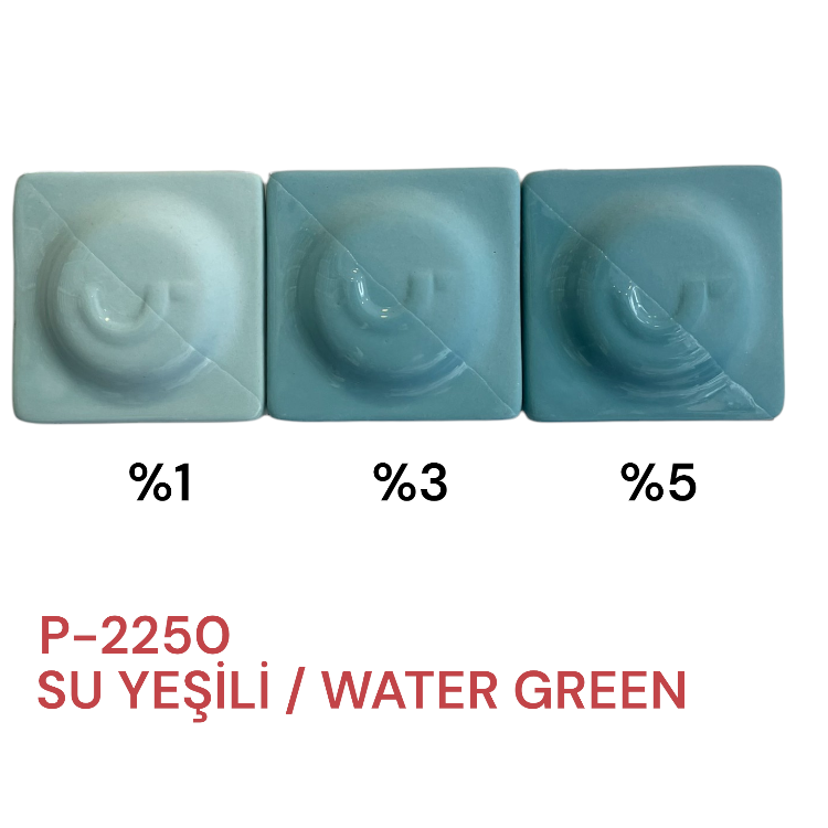 P2250 SU YEŞİLİ PORSELEN DÖKÜM ÇAMURU