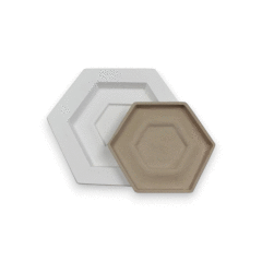 FNC197 HEXAGON FİNCAN VE TABAĞI KALIBI