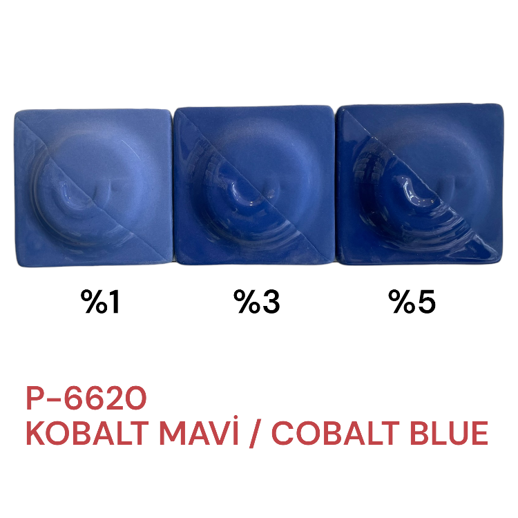 P6620 Kobalt Mavi Porselen Döküm Çamuru