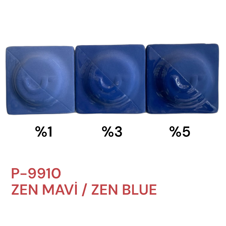 P9910 ZEN MAVİ PORSELEN DÖKÜM ÇAMURU