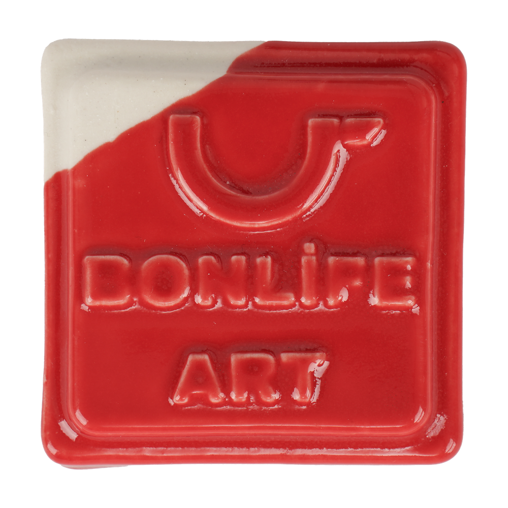 CTRS 3357 Parlak Bayrak Kırmızı Sır 1200°C 400 Gr