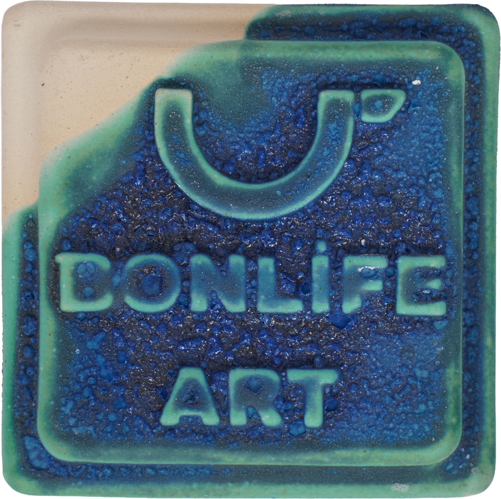 A375 Taş Mavi Artistik Sır 1050°C 400 GR