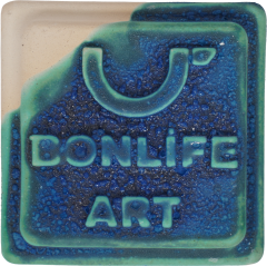 A375 Taş Mavi Artistik Sır 1050°C 400 GR