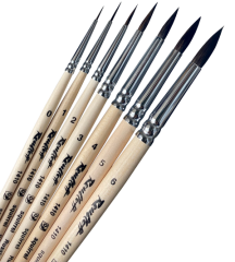 Roubloff 1410-5 Sibirya Sincap Doğal Kıl Seramik Fırçası