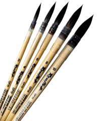 Roubloff QF10-4 Yeni Nesil Sentetik(Sincap İmitasyonu) Seramik Fırçası