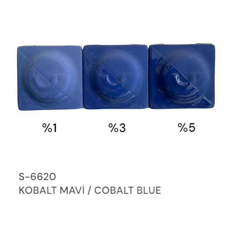 S6620 Kobalt Mavi Stoneware Döküm Çamuru
