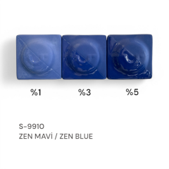 S9910 Zen Mavi Stoneware Döküm Çamuru