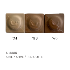 S8885 Kızıl Kahve Stoneware Döküm Çamuru