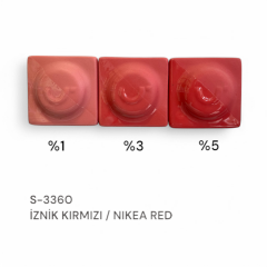 S3360 İznik Kırmızı Stoneware Döküm Çamuru