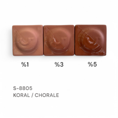 S-8805 KORAL STONEWARE DÖKÜM ÇAMURU