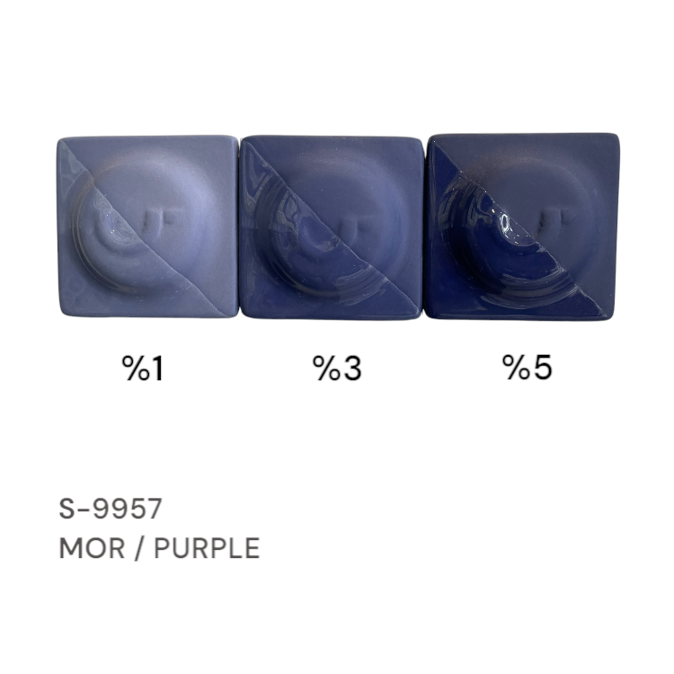S9957 Mor Stoneware Döküm Çamuru