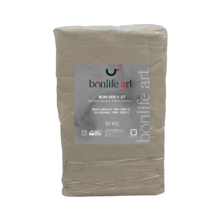 BON- SER V STANDART SERAMİK VAKUM ÇAMURU 10KG
