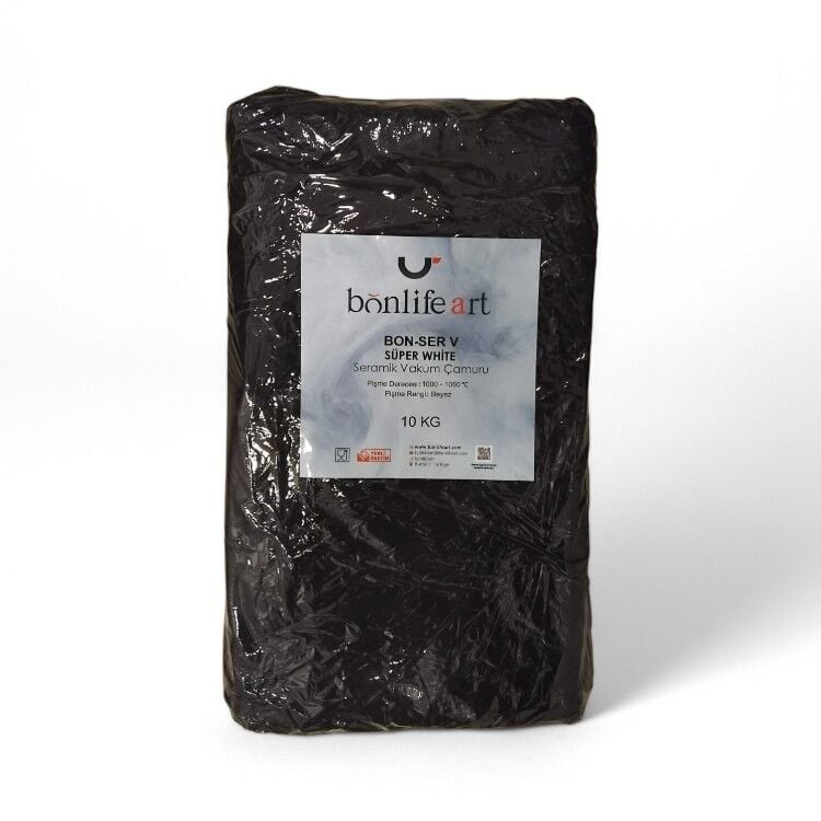 BONSB V Süper Beyaz Seramik Vakum Çamuru 10KG