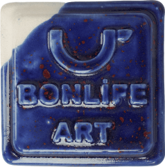 CR105 Benekli Zen Mavi Artistik Sır 1050°C 400 GR