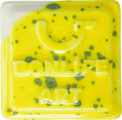 CR103 Benekli Limon Sarı Artistik Sır - 1050°C - 400 GR