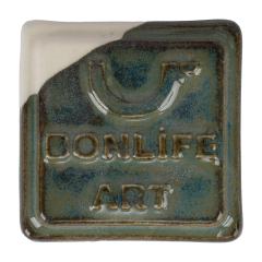 C21032 Green Mottled Artistik Sır - 1200 °C